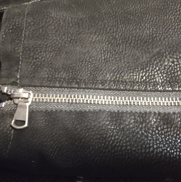 Silver Jeans Moto Leather Jacket - Picture 4 of 6